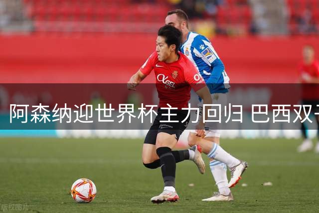 阿森纳迎世界杯主力回归 巴西双子星备战新赛季